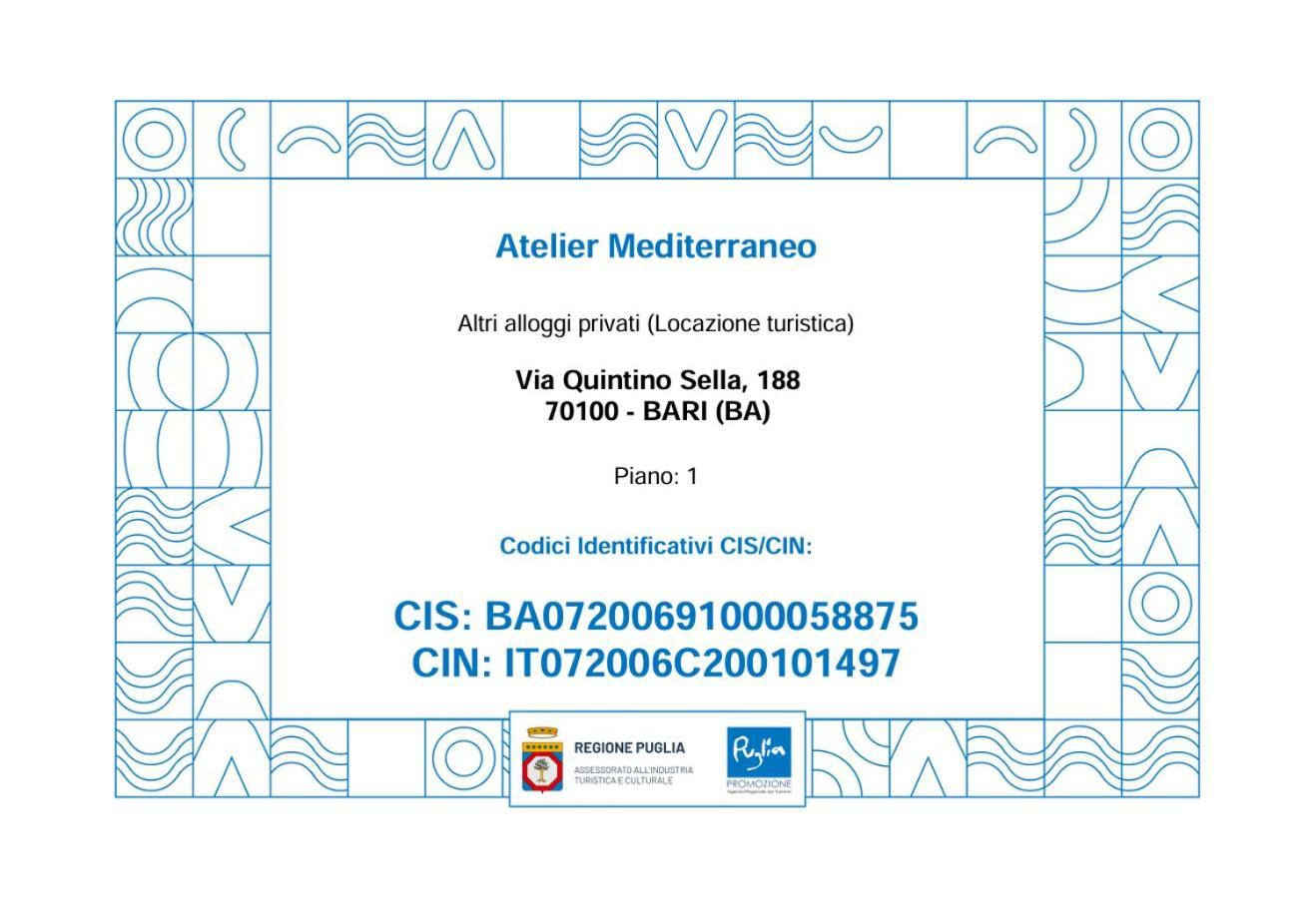 Atelier Mediterraneo Appartement *